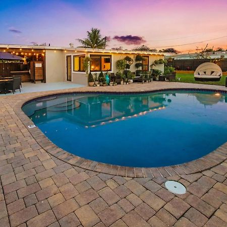 Private Heated Pool Oasis Pet-Friendly Retreat Short Or Long Stays Sleeps 2-8 Ppl Pompano Beach Εξωτερικό φωτογραφία