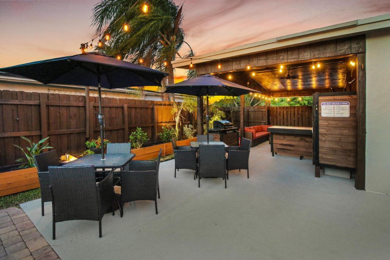 Private Heated Pool Oasis Pet-Friendly Retreat Short Or Long Stays Sleeps 2-8 Ppl Pompano Beach Εξωτερικό φωτογραφία